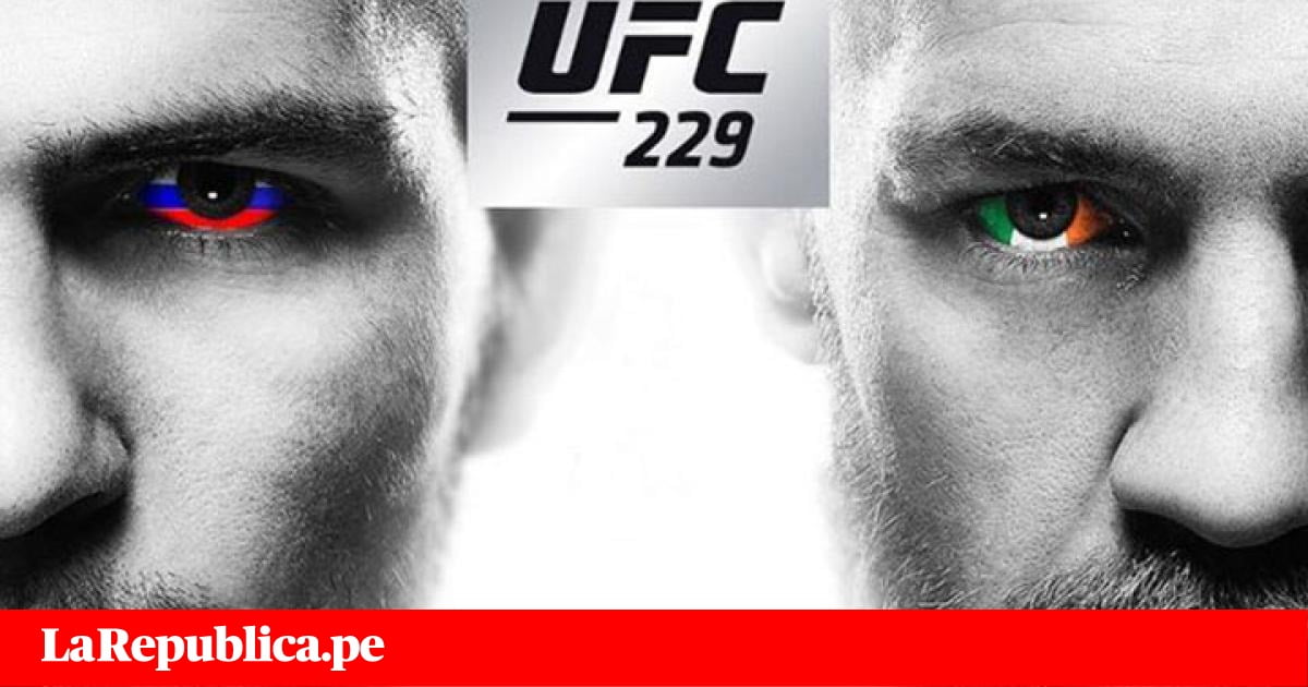 McGregor vs Khabib EN VIVO ONLINE: por el título de peso ligero UFC