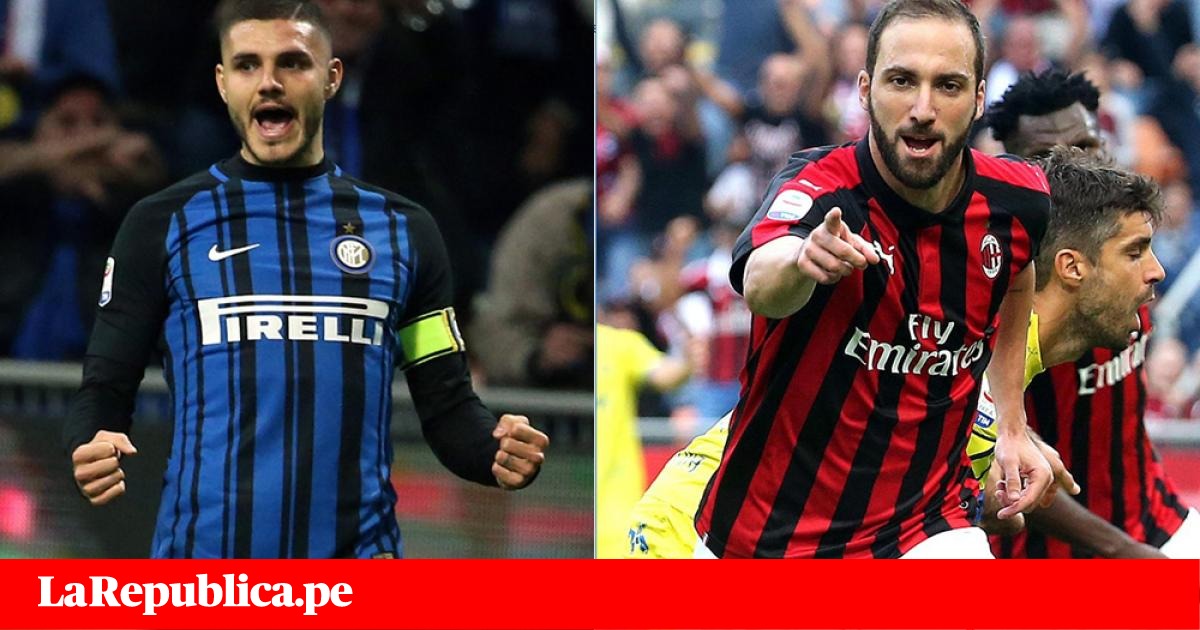 Inter vs Milan EN VIVO ONLINE: Higuaín e Icardi protagonistas del Derby della Madonnina