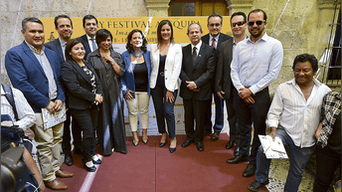 LANZAMIENTO. Organización presentó la actividad que se realizará del 8 al 11 de noviembre por cuarta vez en Arequipa. Mario Vargas Llosa será el plato fuerte.