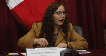 Congresista fujimorista se incomodó cuando le mencionaron a la 'Señora K'.