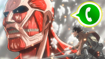WhatsApp: solo asÃ­ podrÃ¡s desbloquear los stickers especiales de â??Shingeki no Kyojinâ?? 