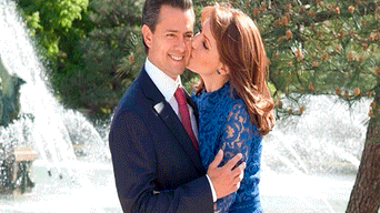 Enrique Peña Nieto, Tania Ruiz Eichelmann, Angélica Rivera