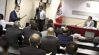 Audiencia. Fiscal José Domingo Pérez expuso ante el juez Juan Carlos Sánchez cómo operó la organización aprista Alan García, Odebrecht, Miguel Atala, Luis Nava