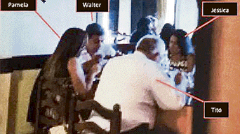 Amena. La reunión fue muy amena y evidenciaba que había confianza entre ellos, dice la Policía. Los cuellos blancos, Poder Judicial, Ministerio Público, Policía Nacional del Perú, César Hinostroza, Walter Ríos