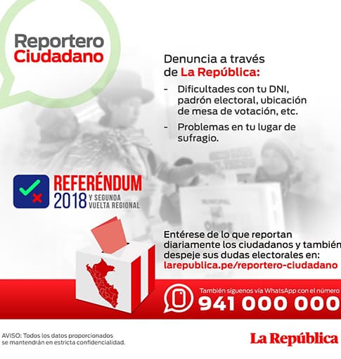 #YoDenuncio: envíanos tus informaciones sobre este Referéndum 2018 #YoDenuncio: envíanos tus informaciones sobre este Referéndum 2018