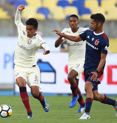 Universitario cayó 2-1 ante U. de Chile en amistoso internacional Universitario cayó 2-1 ante U. de Chile en amistoso internacional