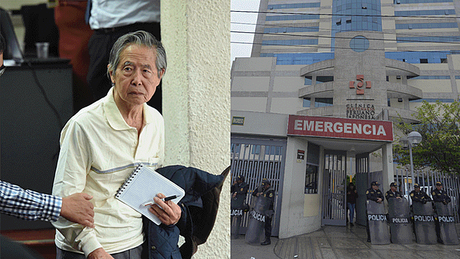 Alberto Fujimori: demandan que clínica no informa sobre su estado de salud