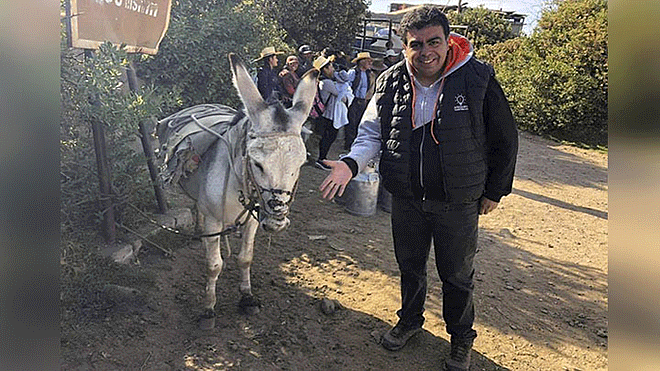 Arequipa: Foto de Ísmodes saludando a un burro causa diversos comentarios en Facebook