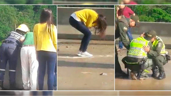 Qué hay detrás de muerte de la mujer que se lanzó desde un puente con su hijo