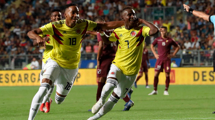 Venezuela perdió 2-0 frente a Colombia por la cuarta fecha del ... Venezuela perdió 2-0 frente a Colombia por la cuarta fecha del ...
